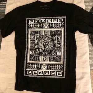 Last kings 100% cotton black & white short sleeves